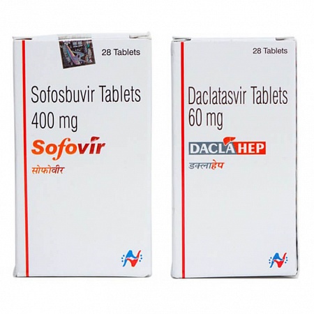 Sofovir и Daclahep / Софовир и Даклахеп Cофосбувир Даклатасвир от гепатита С