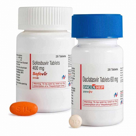 Sofovir и Daclahep / Софовир и Даклахеп Cофосбувир Даклатасвир от гепатита С