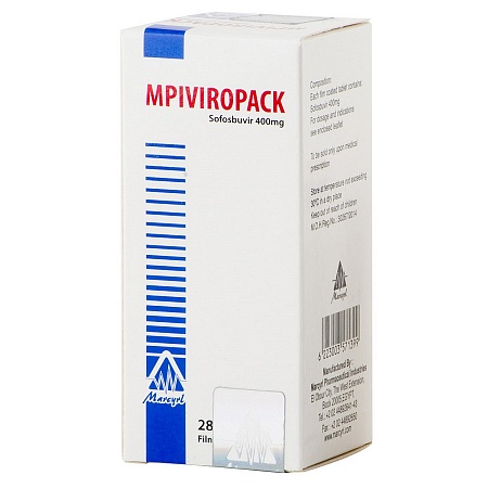 MPIViropack / Виропак Софосбувир от гепатита С